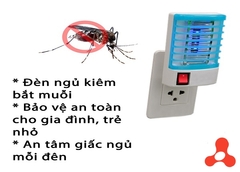 ĐÈN BẮT MUỖI 1W KIÊM ĐÈN NGỦ