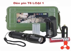 ĐÈN PIN POLICE T6 CÓ SẠC FULL BOX