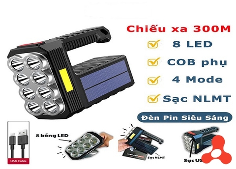 ĐÈN PIN CẦM TAY SIÊU SÁNG 4 CHẾ ĐỘ CTFAST W5117