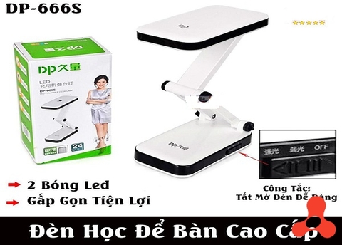 ĐÈN HỌC GẤP GỌN DP 666S