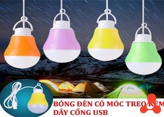 BÓNG ĐÈN CÓ MÓC TREO KÈM DÂY CỔNG USB