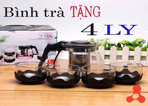 BỘ BÌNH TRÀ 4 LY