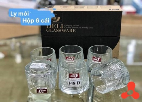 SET 6 LY UỐNG RƯỢU 148D CAO CẤP