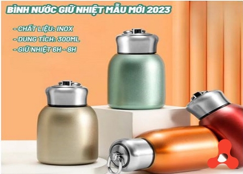 BÌNH GIỮ NHIỆT INOX 300ML