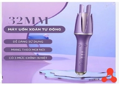 MÁY UỐN TÓC XOẮN XOAY 360 ĐỘ QY- 008 (TRỤC 32MM)