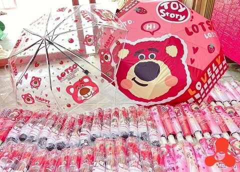 DÙ CHE MƯA TRONG SUỐT GẤU LOTSO