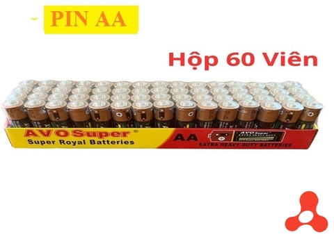 HỘP 60 VIÊN PIN 2A AVOSUPER 1.5V