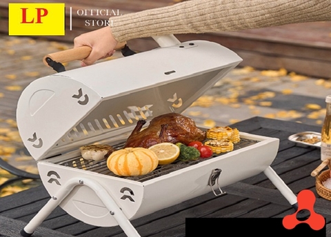 BẾP NƯỚNG THAN HOA BBQ NGOÀI TRỜI CAO CẤP