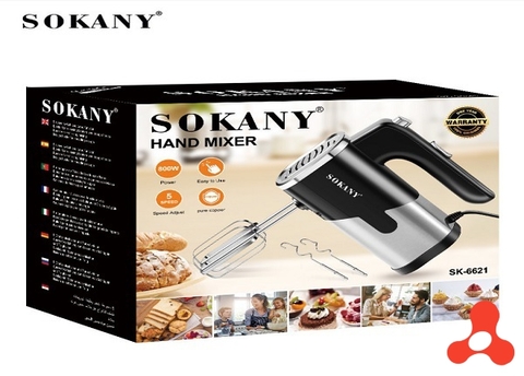 MÁY ĐÁNH TRỨNG ĐA NĂNG SOKANY 800W SK6621