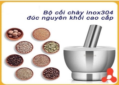 BỘ CỐI CHÀI INOX 304 ( SIZE 10CM )