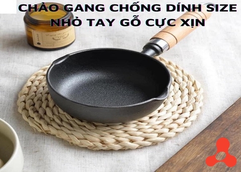 CHẢO GANG CHỐNG DÍNH ĐA NĂNG