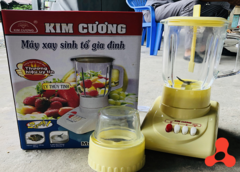 MÁY XAY SINH TỐ KIM CƯƠNG 1L ( 2 CỐI THỦY TINH)