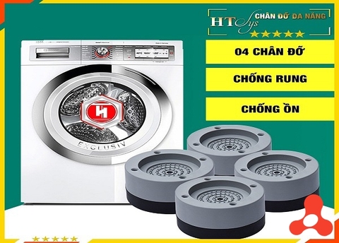 BỘ 4 CHÂN LÓT CHỐNG RUNG MÁY GIẶT