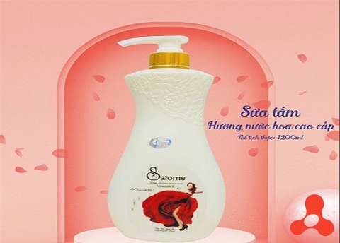 SỮA TẮM TRẮNG DA CAO CẤP SALOME 1200ML