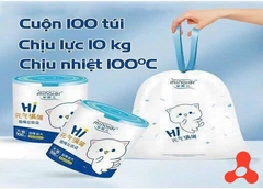 CUỘN 100 TÚI RÁC TỰ HỦY SINH HỌC MINAIER