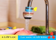 ĐẦU LỌC NƯỚC TẠI VÒI 6 TẦNG LỌC