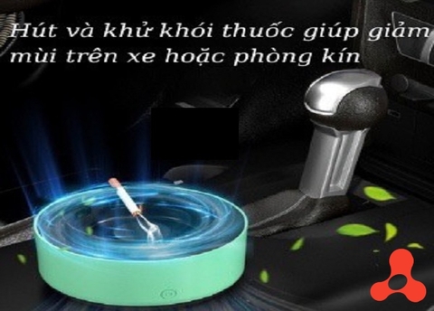 GẠT TÀN THUỐC LÁ THÔNG MINH KHỬ MÙI