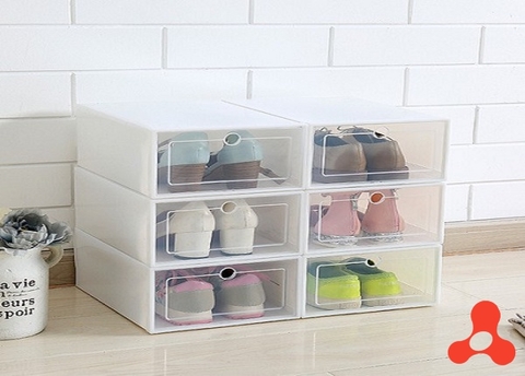 HỘP ĐỰNG GIÀY LOẠI LỚN 33x24x13CM