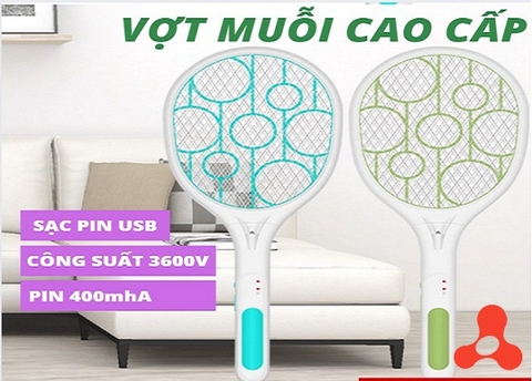 VỢT MUỖI SẠC USB 48X19.5CM