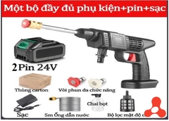 BỘ RỬA XE 199V ÁP LỰC CAO (2 PIN) HỘP CARTON