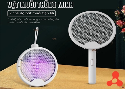 VỢT MUỖI 2 CHẾ ĐỘ THÔNG MINH GẤP GỌN