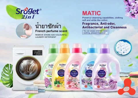 NƯỚC GIẶT XÃ THÁI LAN SROGET 2IN1 3LIT