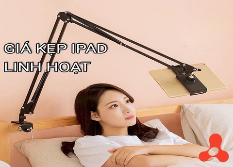 KẸP IPAD ĐẦU GIƯỜNG TIỆN DỤNG