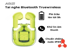 TAI NGHE BLUETOOTH KHÔNG DÂY ARI31 TRUEWIRELES TWS PRO