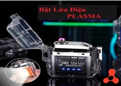 BẬT LỬA 4 TIA PLASMA TRONG SUỐT USB ĐÈN COB