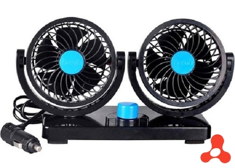 QUẠT ĐÔI DÙNG CHO Ô TÔ XE HƠI 12V