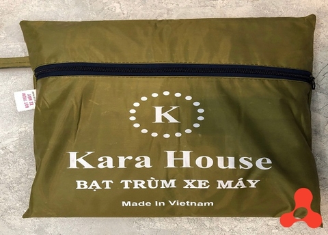 BẠT TRÙM XE MÁY KARA HOUSE 60 X 2M1