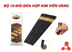 BỘ 10 ĐÔI ĐŨA MẠ VÀNG CHỐNG MỐC