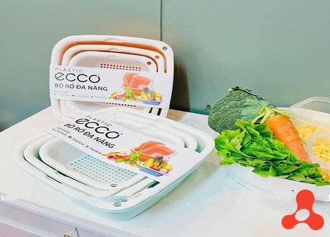 BỘ THAU RỔ ECOCO 6 MÓN ĐỰNG ĐỒ ĐA NĂNG