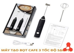 MÁY TẠO BỌT CAFE KIÊM ĐÁNH TRỨNG 3 TỐC ĐỘ