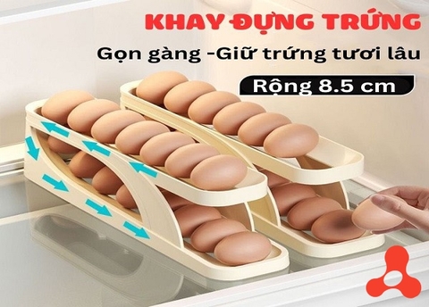 KHAY ĐỰNG TRỨNG TƯ ĐỘNG 2 TẦNG TIỆN LỢI