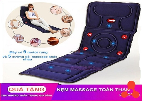 NỆM MASSAGE TOÀN THÂN HỒNG NGOẠI JB-618A CAO CẤP