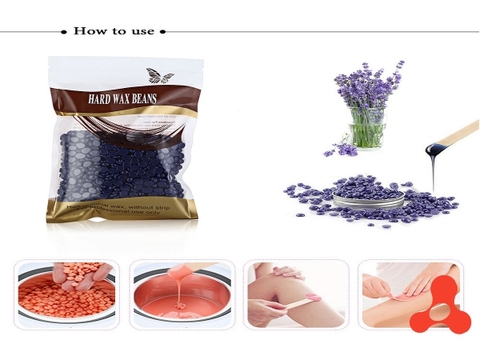 SÁP WAX LÔNG HẠT ĐẬU 100G