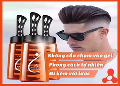 GEL VUỐT TÓC TẠO KIỂU KÈM LƯỢC 2IN1