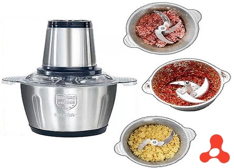 MÁY XAY THỊT CỐI INOX 4 LƯỠI