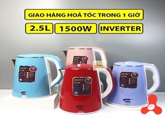 ẤM SIÊU TỐC THÁI LAN JIPLAI 2.5L CAO CẤP