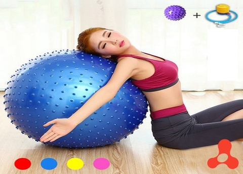 BÓNG TẬP YOGA FITNESS GAI 75CM