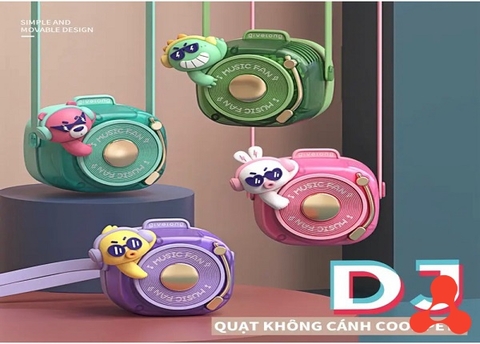 QUẠT ĐEO CỔ DJ SẠC USB