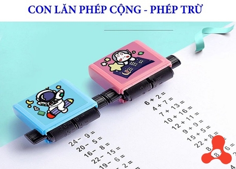 CON LĂN IN PHÉP TÍNH TOÁN HỌC CHO BÉ