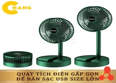 QUẠT GẤP GỌN SUPER 3 TỐC ĐỘ CÓ GIÁ ĐỠ