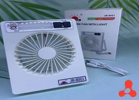 QUẠT TÍCH ĐIỆN MINI ĐỂ BÀN JR- 8001