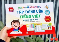 SÁCH TẬP ĐÁNH VẦN PHIÊN BẢN 5.0 CHO BÉ