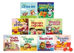 SET 9 CUỐN SÁCH GIEO MẦM TÍNH CÁCH CHO BÉ