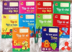 SET 10 QUYỂN SÁCH LUYỆN VIẾT CHO BÉ